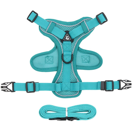 The Dogz Pawz Adjustable Harness & Leash Set for Small Dogs