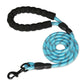 The Dogz Pawz Blue Reflective Nylon Leash - 150cm