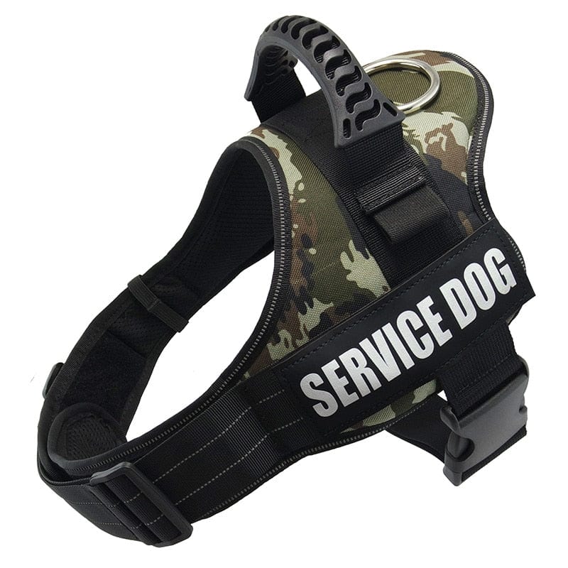 The Dogz Pawz Camouflage / XS Personalised Dog Harness