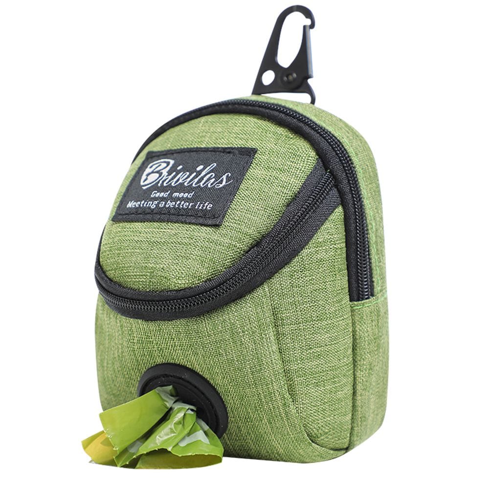 The Dogz Pawz Green Multifunction Trainer Bag