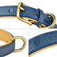 The Dogz Pawz Leather Dog Collar