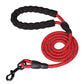 The Dogz Pawz Red Reflective Nylon Leash - 150cm